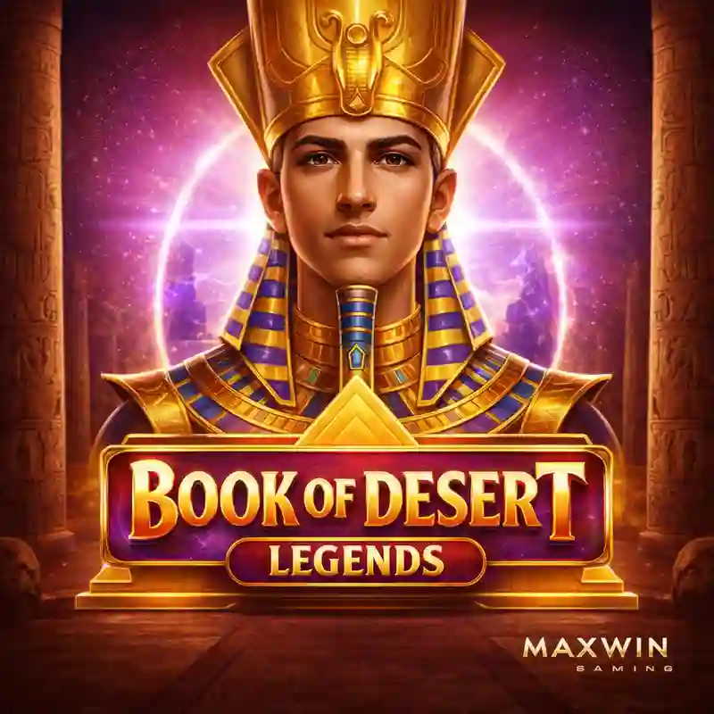 Book Of Desert Legends online slot game by q25casino